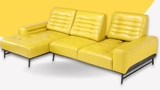 SOFA FEEL 15 100% DA BÒ TỰ NHIÊN N.K CHÂU Á NGUYÊN CHIẾC 08FRFEEL