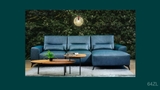 SOFA ZARA 7  100% DA BÒ TỰ NHIÊN N.K CHÂU Á NGUYÊN CHIẾC 64ZLZARA