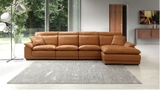 SOFA NORA ĐÔN NHỎ 100% DA BÒ TỰ NHIÊN N.K CHÂU Á NGUYÊN CHIẾC 02NCNORA000-DN0