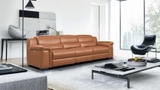 SOFA ABRAMO  3 CHỖ 100% DA BÒ TỰ NHIÊN N.K CHÂU Á NGUYÊN CHIẾC 07ANABRAMO0-03C