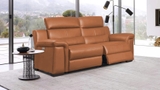 SOFA ABRAMO  3 CHỖ 100% DA BÒ TỰ NHIÊN N.K CHÂU Á NGUYÊN CHIẾC 07ANABRAMO0-03C