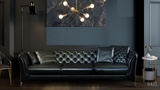 SOFA ZARA 11  100% DA BÒ TỰ NHIÊN N.K CHÂU Á NGUYÊN CHIẾC 64ZLZARA