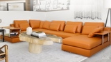 SOFA ZARA 17  100% DA BÒ TỰ NHIÊN N.K CHÂU Á NGUYÊN CHIẾC 64ZLZARA