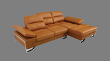 SOFA FONTE 47 100% DA BÒ TỰ NHIÊN N.K CHÂU Á NGUYÊN CHIẾC 03KCFONTE