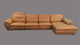 SOFA NAZARIO GÓC L DÀI 100% DA BÒ TỰ NHIÊN N.K CHÂU Á NGUYÊN CHIẾC 02NCNAZARIO-LD0