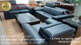 SOFA DAKOTA  BỘ 123 100% DA BÒ TỰ NHIÊN N.K CHÂU ÂU NGUYÊN CHIẾC 05NHDAKOTA0-123