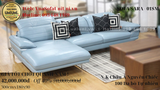 SOFA SUZANA GÓC L NGẮN 70% DA BÒ TỰ NHIÊN N.K CHÂU Á NGUYÊN CHIẾC 01SMSUZANA0-LN0