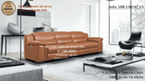 SOFA ABRAMO  5 CHỖ 100% DA BÒ TỰ NHIÊN N.K CHÂU Á NGUYÊN CHIẾC 07ANABRAMO0-05C