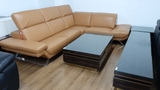 SOFA STRATOS GÓC QUÂY 100% DA BÒ TỰ NHIÊN N.K CHÂU ÂU NGUYÊN CHIẾC 06DSSTRATOS-QN0