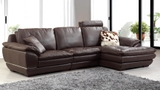 SOFA NAZARIO GÓC L NGẮN 100% DA BÒ TỰ NHIÊN N.K CHÂU Á NGUYÊN CHIẾC 02NCNAZARIO-LN0