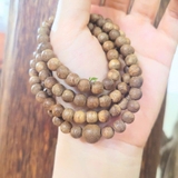 VÒNG TAY 108 HẠT TRẦM HƯƠNG TỰ NHIÊN SIZE 6 LI