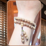 VÒNG TAY TRẦM HƯƠNG 54 HẠT  QUẤN 2 VÒNG SIZE 7MM