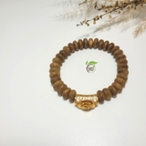 VÒNG TAY TRẦM HƯƠNG HẠT NÚT MIX HOA SEN