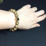 VÒNG TAY TRẦM HƯƠNG  NỮ 10MM- MIX HẠT PHONG THỦY