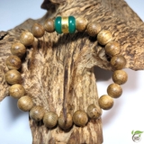 VÒNG TAY TRẦM HƯƠNG NỮ  8MM MIX LU THỐNG