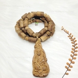 DÂY CHUYỀN MẶT PHẬT QUAN ÂM BỌC VÀNG