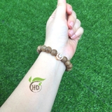 VÒNG TAY TRẦM HƯƠNG  NỮ 10MM- MIX HẠT PHONG THỦY