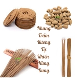 NHANG VÒNG TRẦM HƯƠNG - 1 VÒNG CHÁY 12H (HỘP 10 KHOANH)