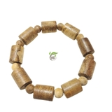 VÒNG TAY TRẦM HƯƠNG TỰ NHIÊN TRỤ TRÚC - NAM -12MM