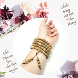 CHUỖI TRÀNG 108 HẠT TRẦM HƯƠNG TỰ NHIÊN SIZE 8MM