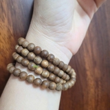 CHUỖI TRÀNG 108 HẠT TRẦM HƯƠNG TỰ NHIÊN SIZE 6 LI - VIP