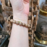 VÒNG TAY TRẦM HƯƠNG TỰ NHIÊN TRÒN TRƠN SIZE 10MM