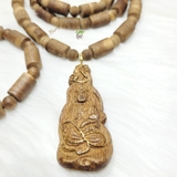 DÂY CHUYỀN MẶT PHẬT QUAN ÂM BỌC VÀNG