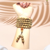 VÒNG TAY TRẦM HƯƠNG MIX HẠT PHONG THỦY - 108 HẠT 8 LI