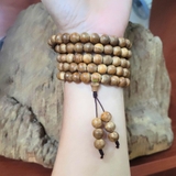 VÒNG TAY TRẦM HƯƠNG MIX HẠT PHONG THỦY - 108 HẠT 8 LI