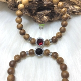 VÒNG TRẦM HƯƠNG TRÒN ĐƠN MINH NGUYỆT