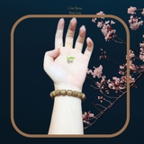 VÒNG TAY GỖ TRẦM HƯƠNG HẠT TRÚC NGẮN 10MM