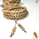 CHUỖI TRÀNG 108 HẠT TRẦM HƯƠNG TỰ NHIÊN SIZE 8MM