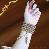 CHUỖI TRÀNG TRẦM HƯƠNG 108 HẠT MINH NGUYỆT SIZE 8MM