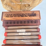 NHANG KHÔNG TĂM TRẦM HƯƠNG CAO CẤP DÀI 21CM