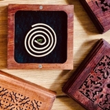 NHANG KHOANH LOẠI 2H TRẦM HƯƠNG - 1 KHOANH CHÁY 2H (HỘP 30 KHOANH)