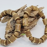 VÒNG TRẦM HƯƠNG TRỤ TRÚC BỌC VÀNG - SIZE 10MM