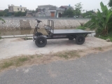 Xe điện chở hàng trong trang trại
