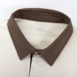 Áo polo dài tay PHỐI CỔ vải da cá 4 chiều cotton 100% LADOS - LD9143