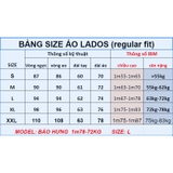 Áo sơ mi nam trơn gấp hộp LADOS - 780