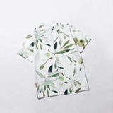 Sơ mi TN cổ VEST lụa chéo LÁ OLIU (OLIVE LEAVES) LADOS- LD8144