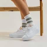 Giày Nike Blazer Low Platform Triple White DJ0292-100
