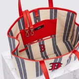 Túi Tote MLB Ethnic Stripe Boston Red Sox 3AORL0323-43NYL