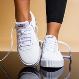 Giày Puma Carina Raw Metal White 383905-01