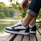 Giày Puma Caven 2.0 Lux White Black 395016-04