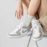Giày Nike Air Jordan 1 Low White Wolf Grey DC0774-105