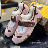 Giày Jeep Mary Jane Lifestyle Low Top Pink PX231WAS575C