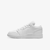 Giày Nike Air Jordan 1 Low GS Triple White 553560-130