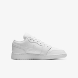 Giày Nike Air Jordan 1 Low GS Triple White 553560-130