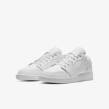 Giày Nike Air Jordan 1 Low GS Triple White 553560-130