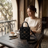 Túi MLB Diamond Monogram Mini New York Black